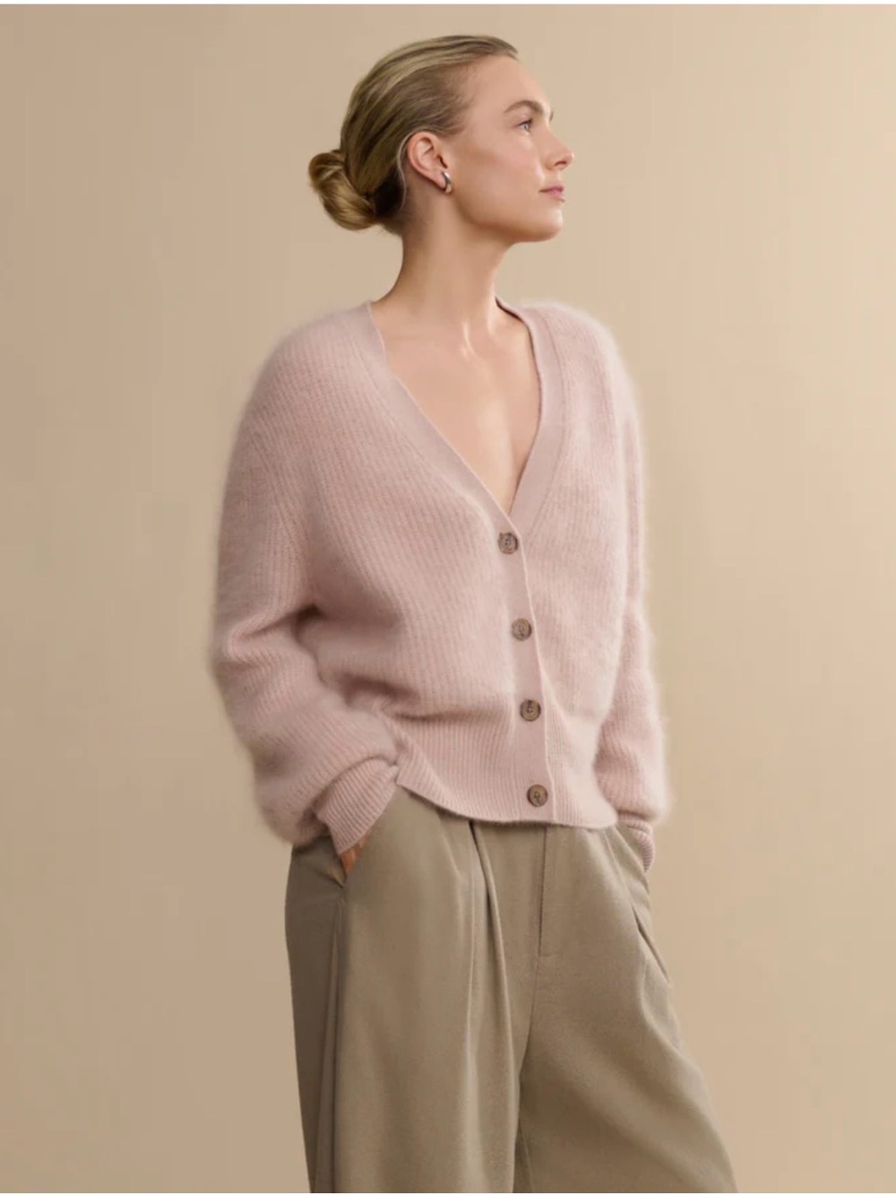 Jenni Kayne Cashmere Peyton Cardigan - Picture 2 of 3